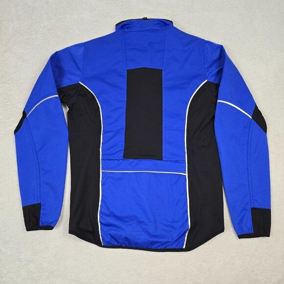Zorrel Jacket Womens Medium Blue Weather Series Zip Pockets Reflective Coat - Picture 15 of 16
